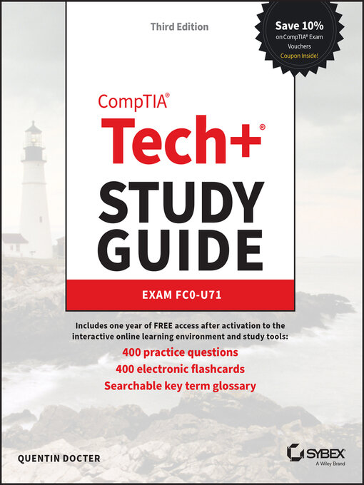 Cover image for CompTIA Tech+ Study Guide
